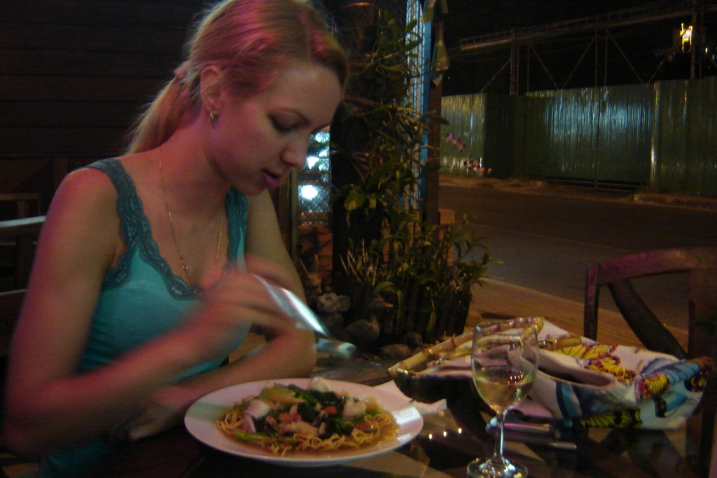 Ужин в Тайланде