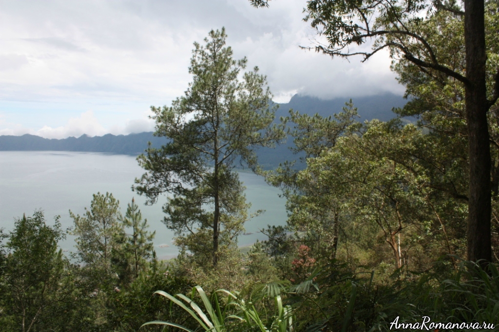 Озеро Батур на Бали