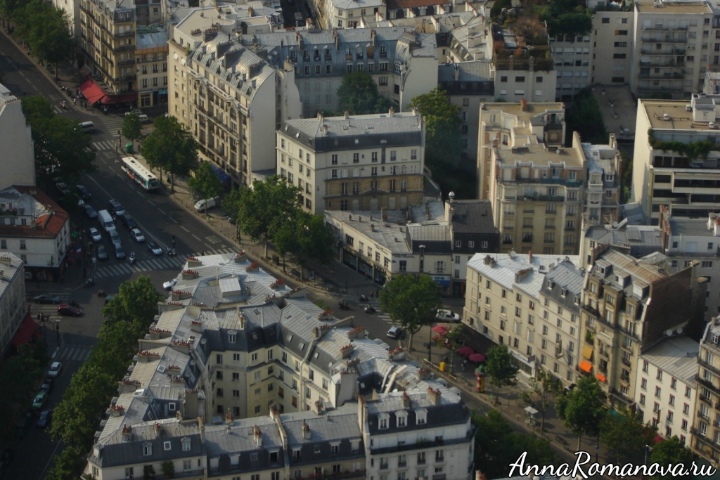 Вид на Париж с башни Монпарнас