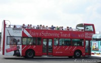 Экскурсионный автобус в Париже