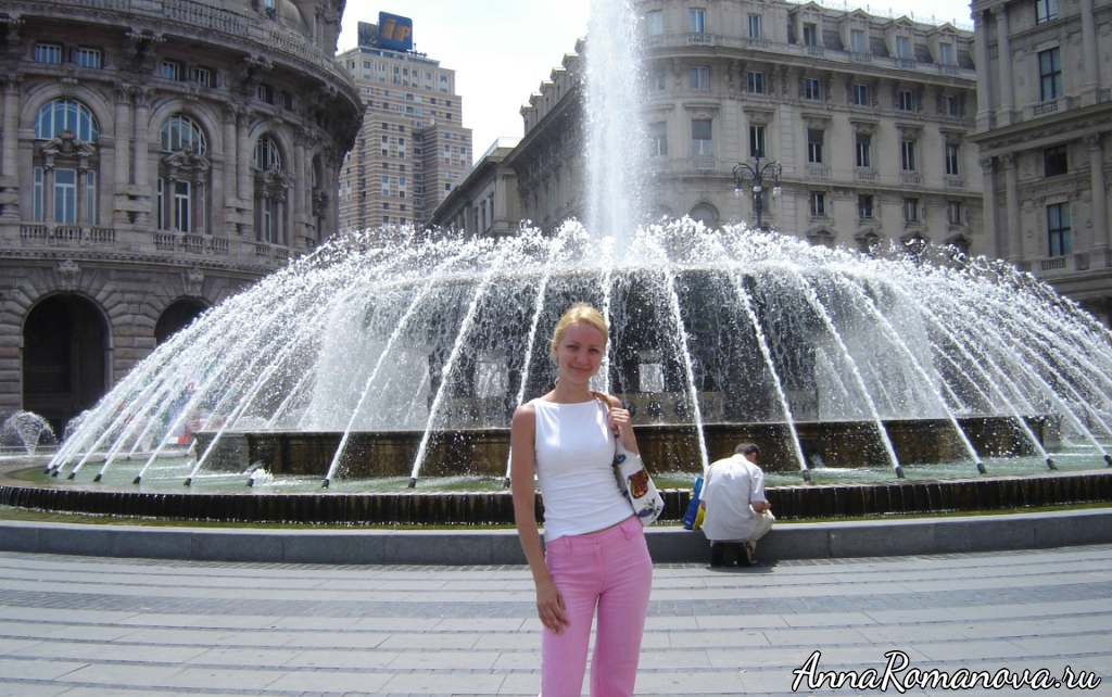 фонтан в Генуе
