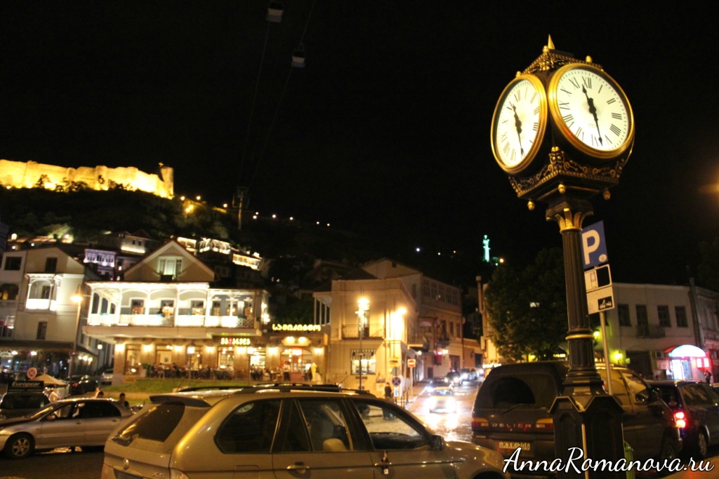 ночной Тбилиси